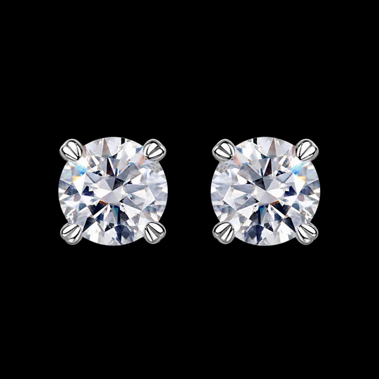 Classic Moissanite Studs
