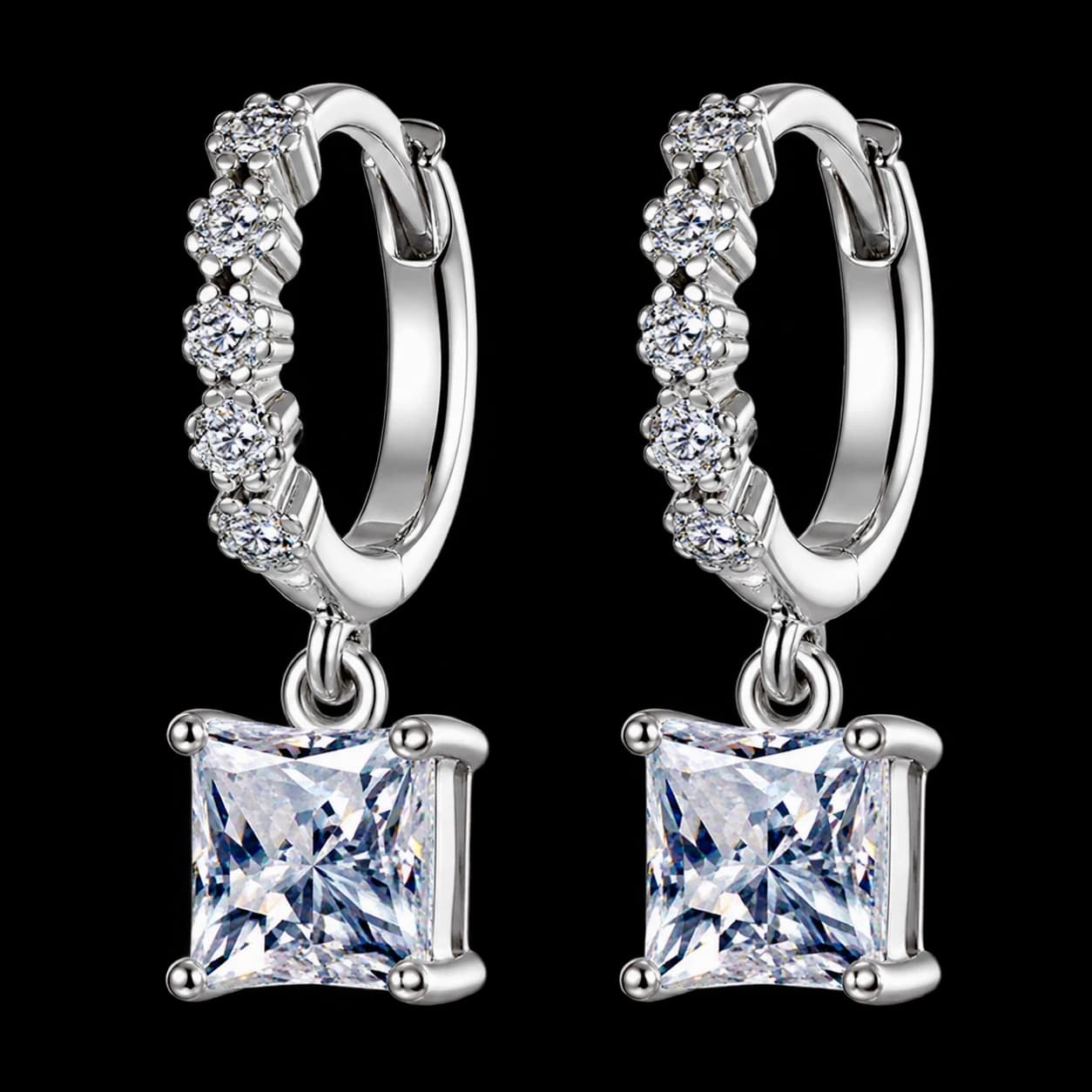 Princess Drop Hoops
